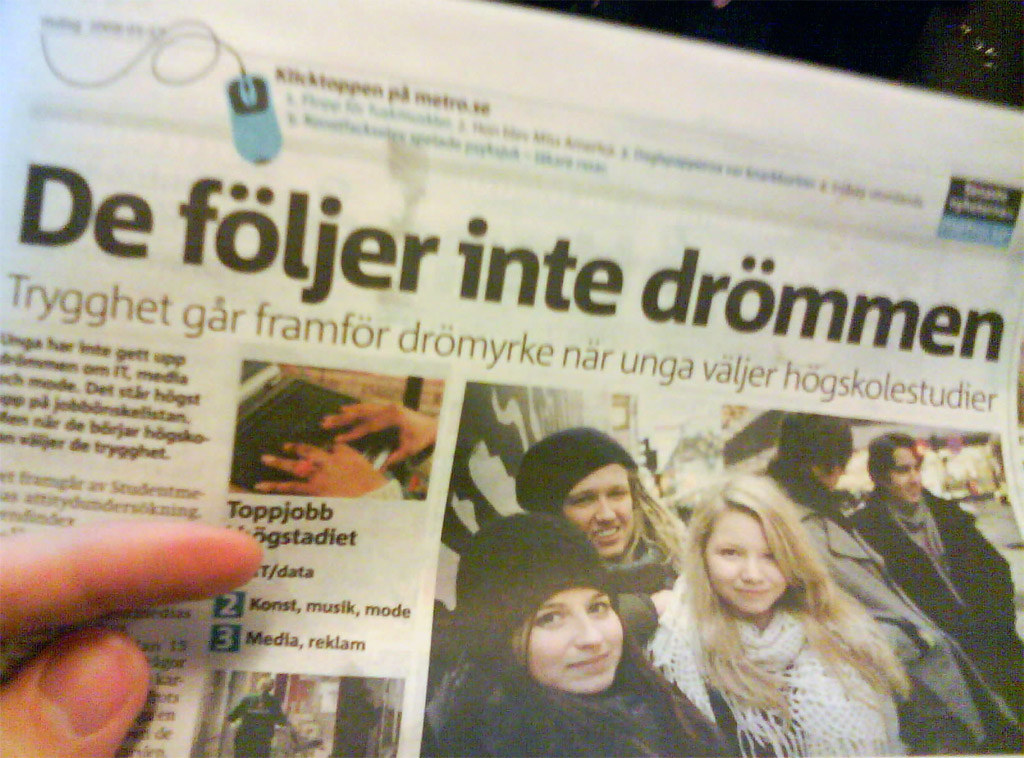 Följer inte drömmen