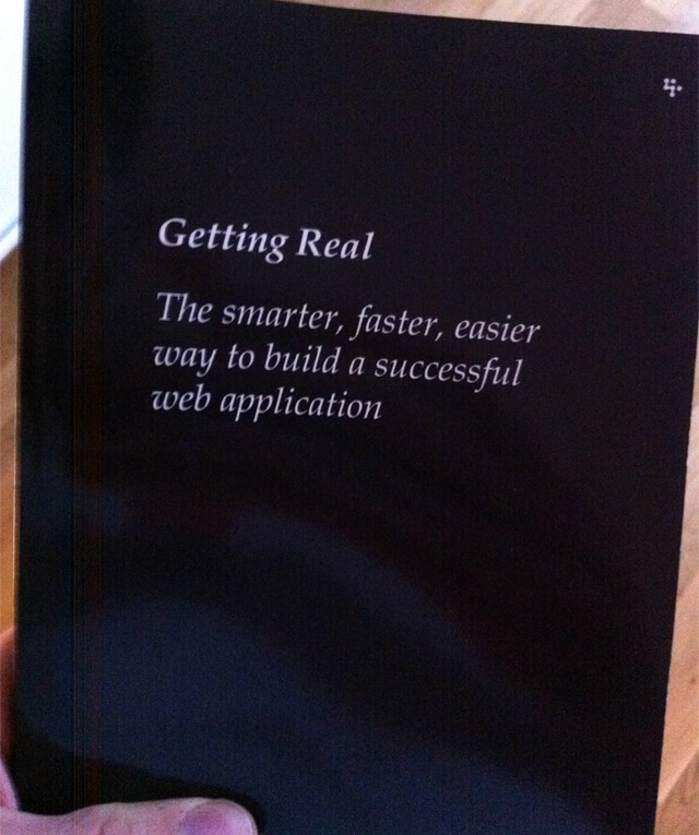 Getting Real Getting Real